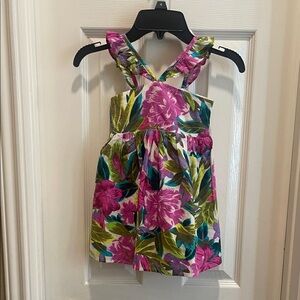 GAP Baby Multicolor Floral Dress